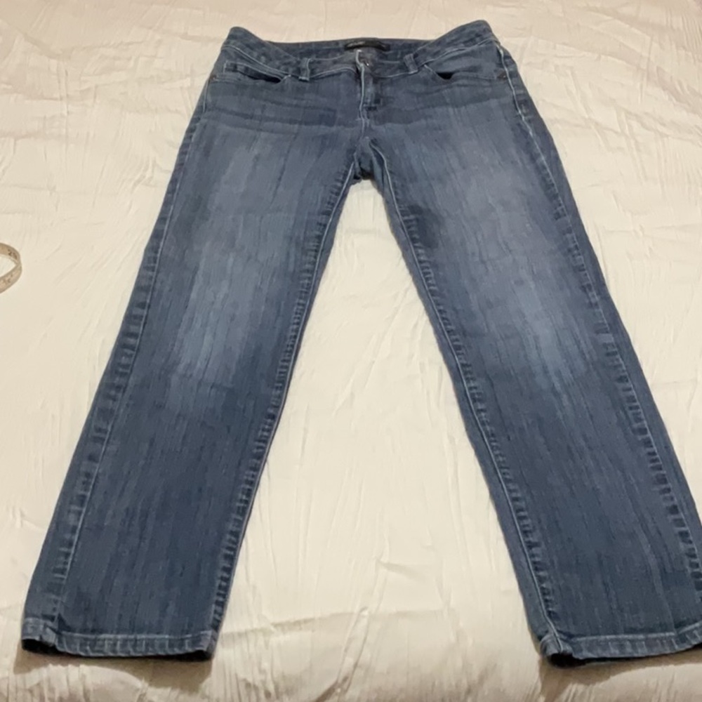 Simply Vera Vera Wang Blue Straight Leg Jeans